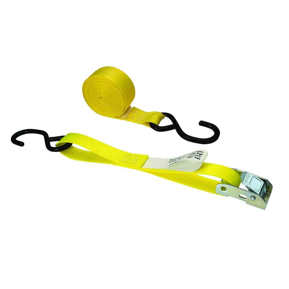 1" x 20' Cam Strap w/ S-Hook