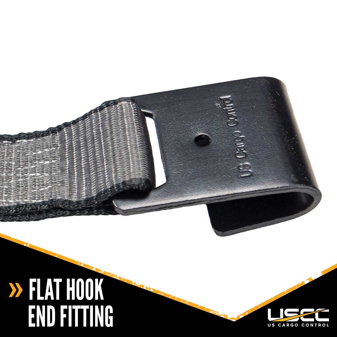 Blackline 2" x 27' Ratchet Strap w/ Flat Hooks