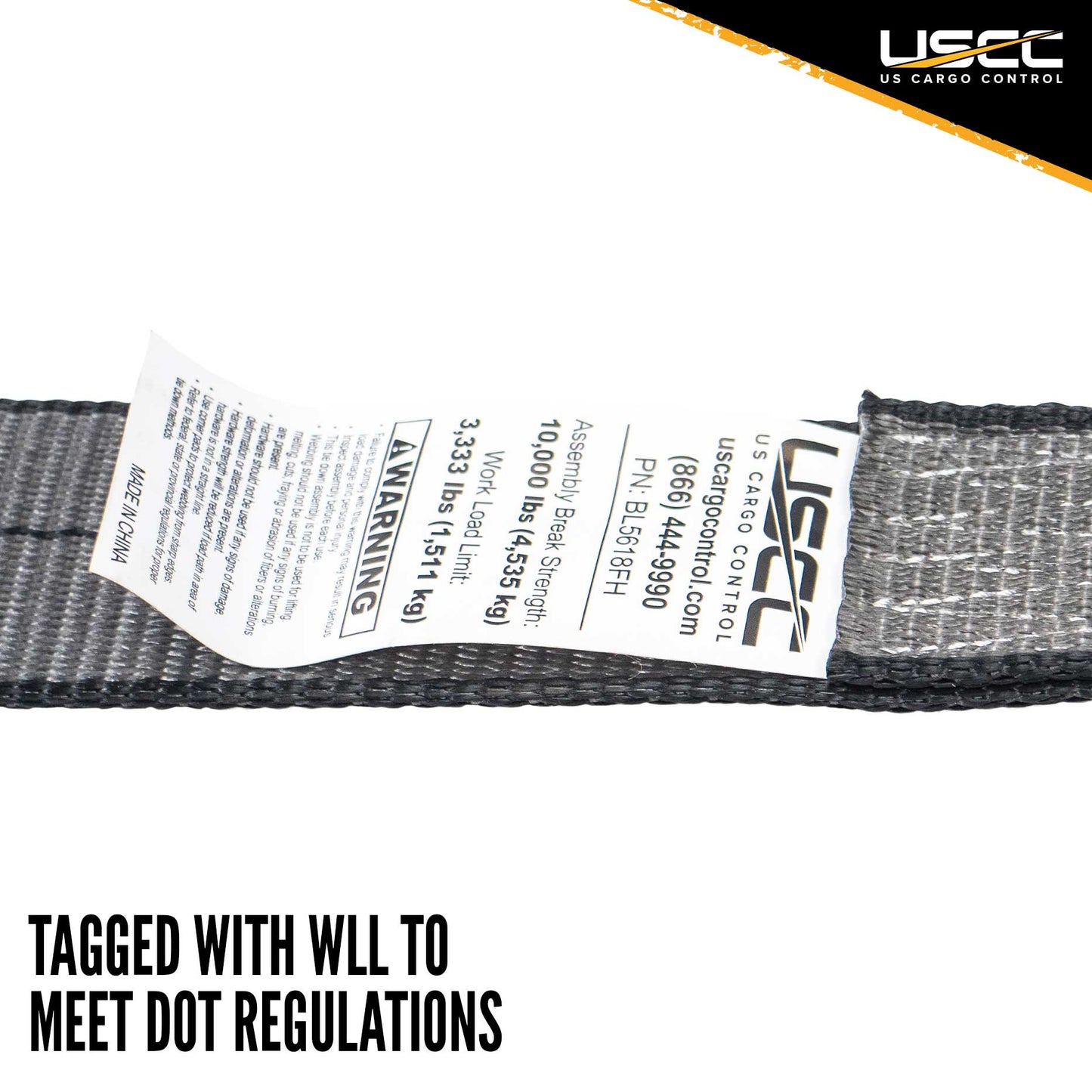 Blackline 2" x 27' Ratchet Strap w/ Flat Hooks
