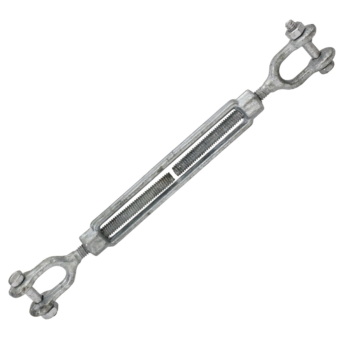 12 inch x 12 inch Crosby Jaw & Jaw Galvanized Turnbuckle HG228 image 1 of 2