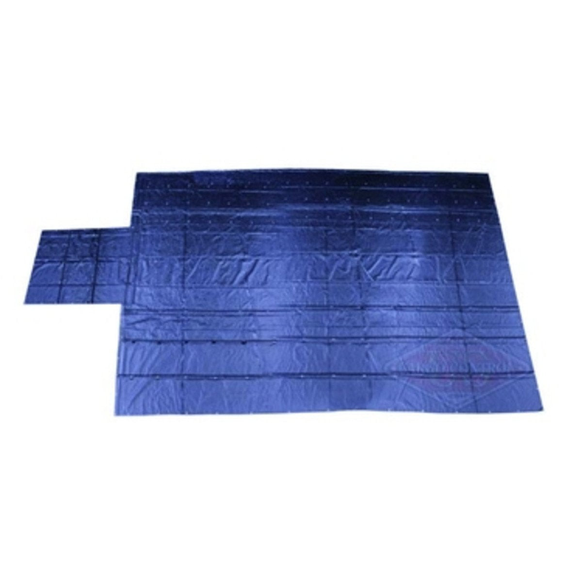 Heavy Duty Lumber Tarp 20 foot x 28 foot (6 foot Drop & Flap) 18 oz Blue Tarp image 1 of 9