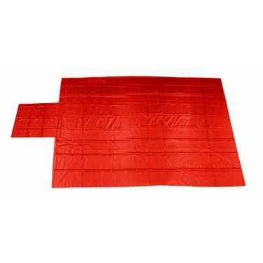 Heavy Duty Lumber Tarp 20 foot x 28 foot (6 foot Drop & Flap) 18 oz Red Tarp image 1 of 9