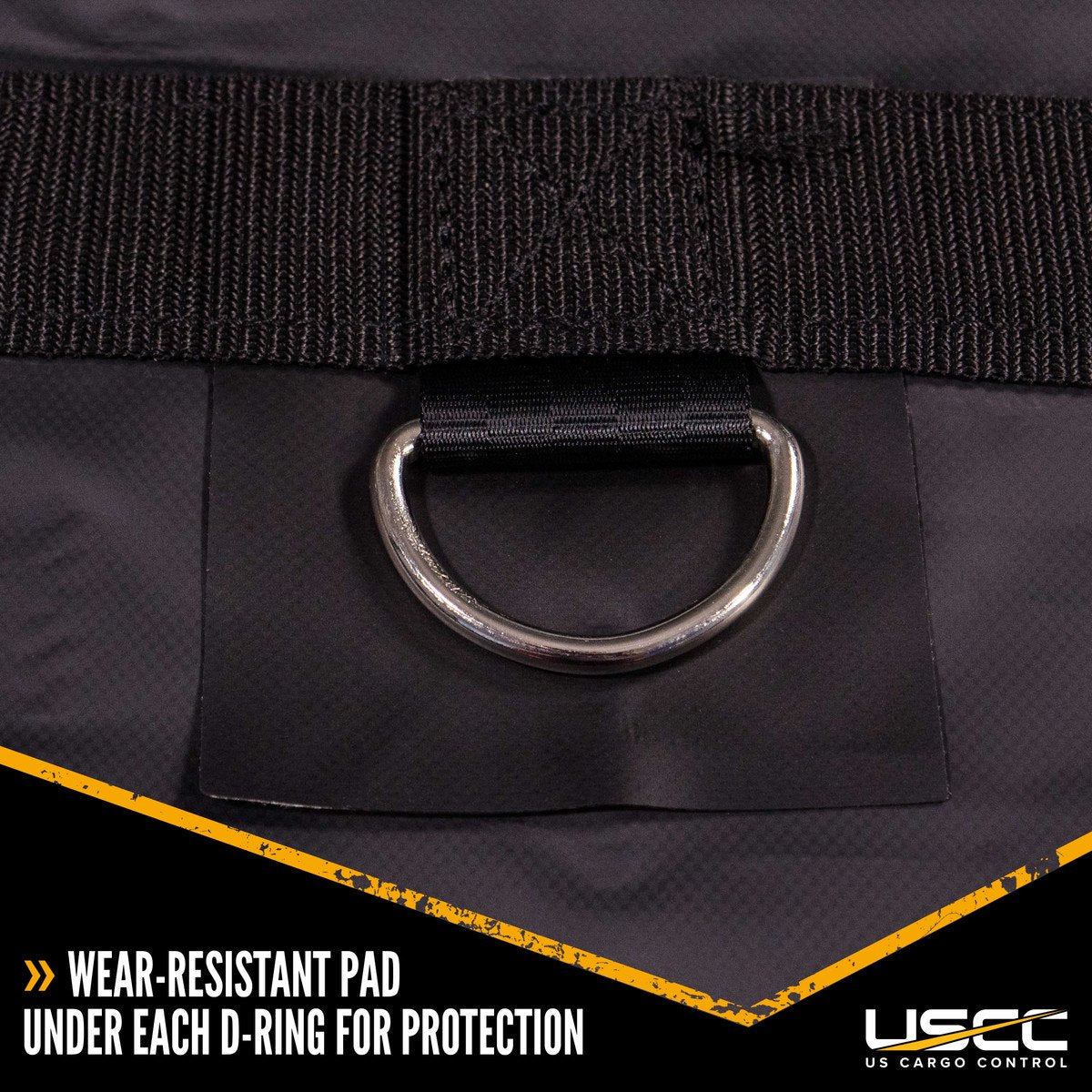 Lightweight Lumber Tarp - 24' x 28' (8' Drop & Flap) - 14 oz. Black Tarp