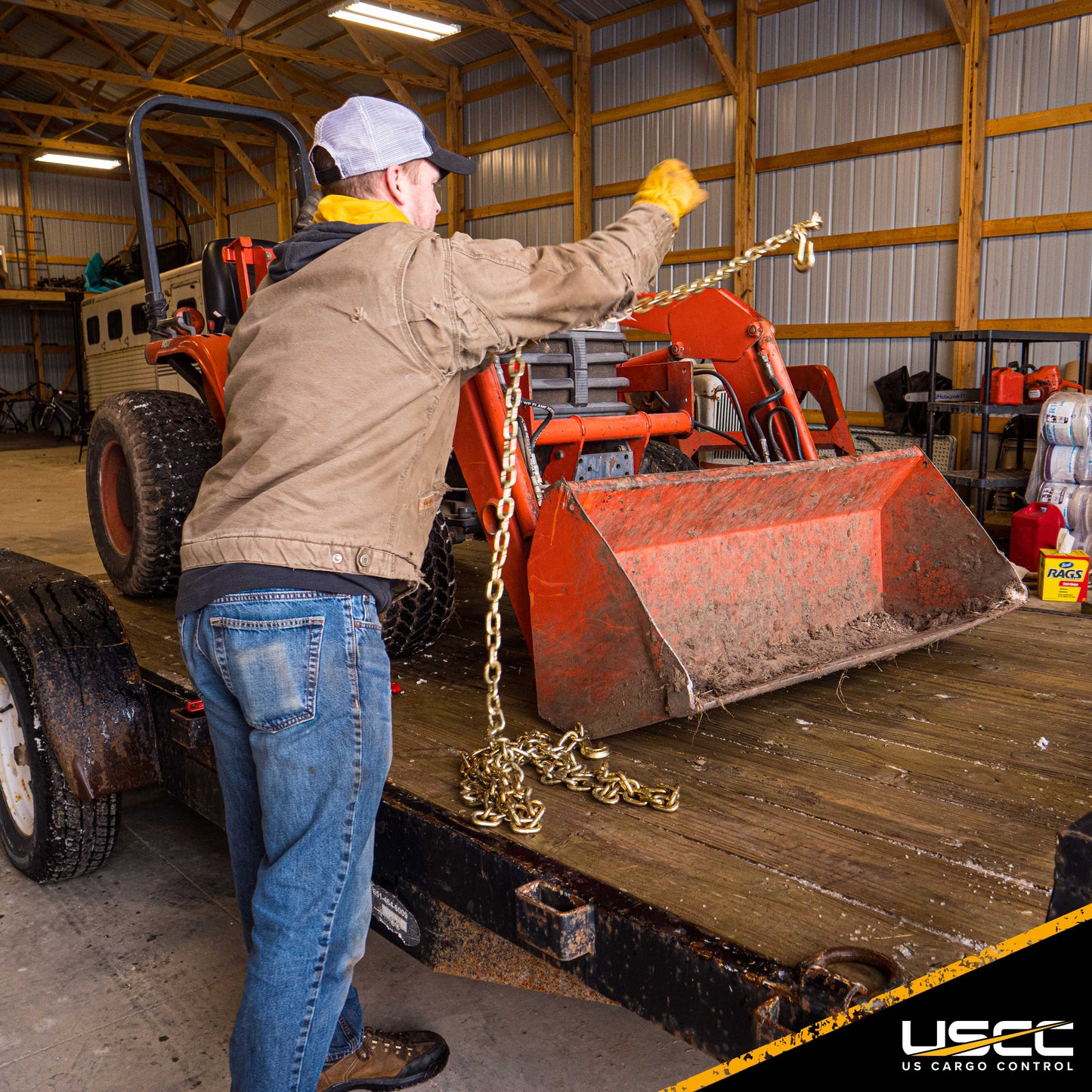 Transport Chain Grade 70 38 inch x 25 foot Standard Link image 5 of 8