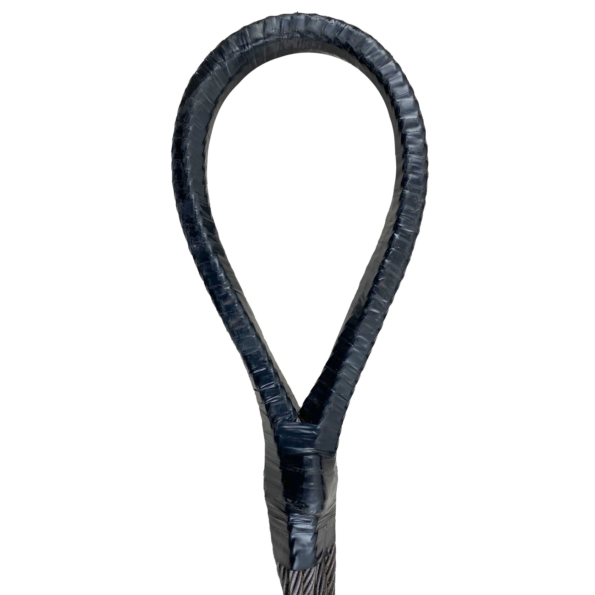 138 inch x 18 foot Nine Part Braided Wire Rope Sling image 2 of 3