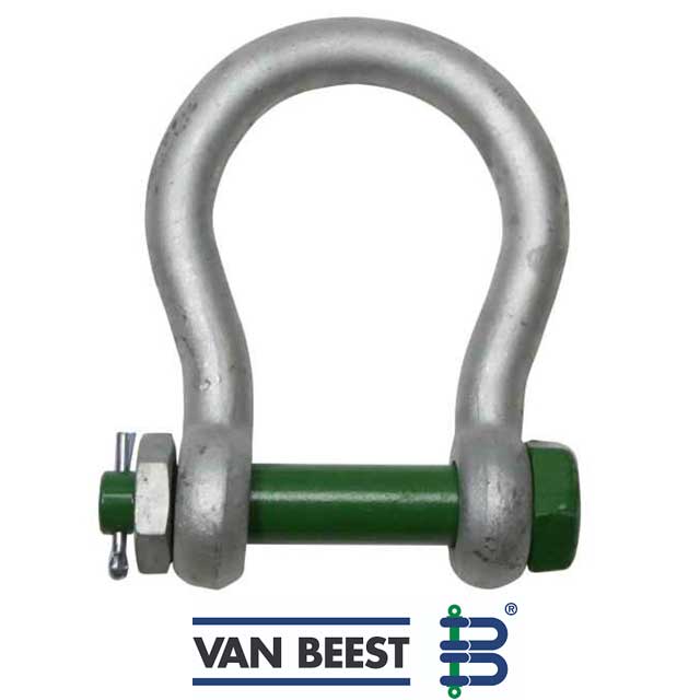 Van Beest G4263 2 inch Wide Mouth Towing Shackle30 Ton image 2 of 2