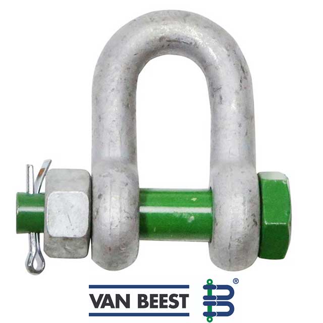 Van Beest (G4153) 3 inch Bolt Type Chain Shackle 85 Ton image 2 of 2