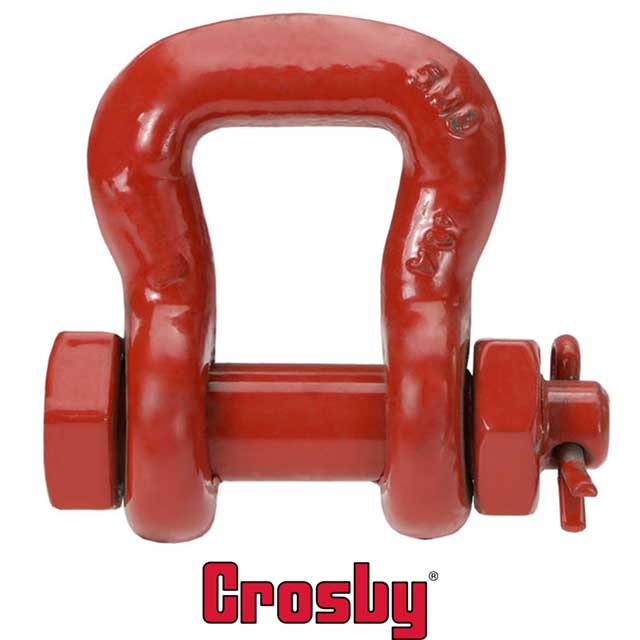 Crosby&reg Sling Saver Shackle Bolt Type 6 inch S252 50 Ton image 2 of 2