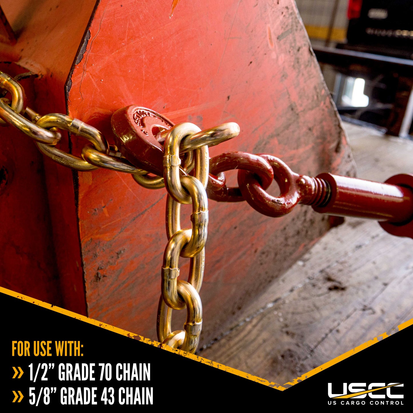 12 inch 58 inch CM Ratchet Chain Binder image 5 of 9