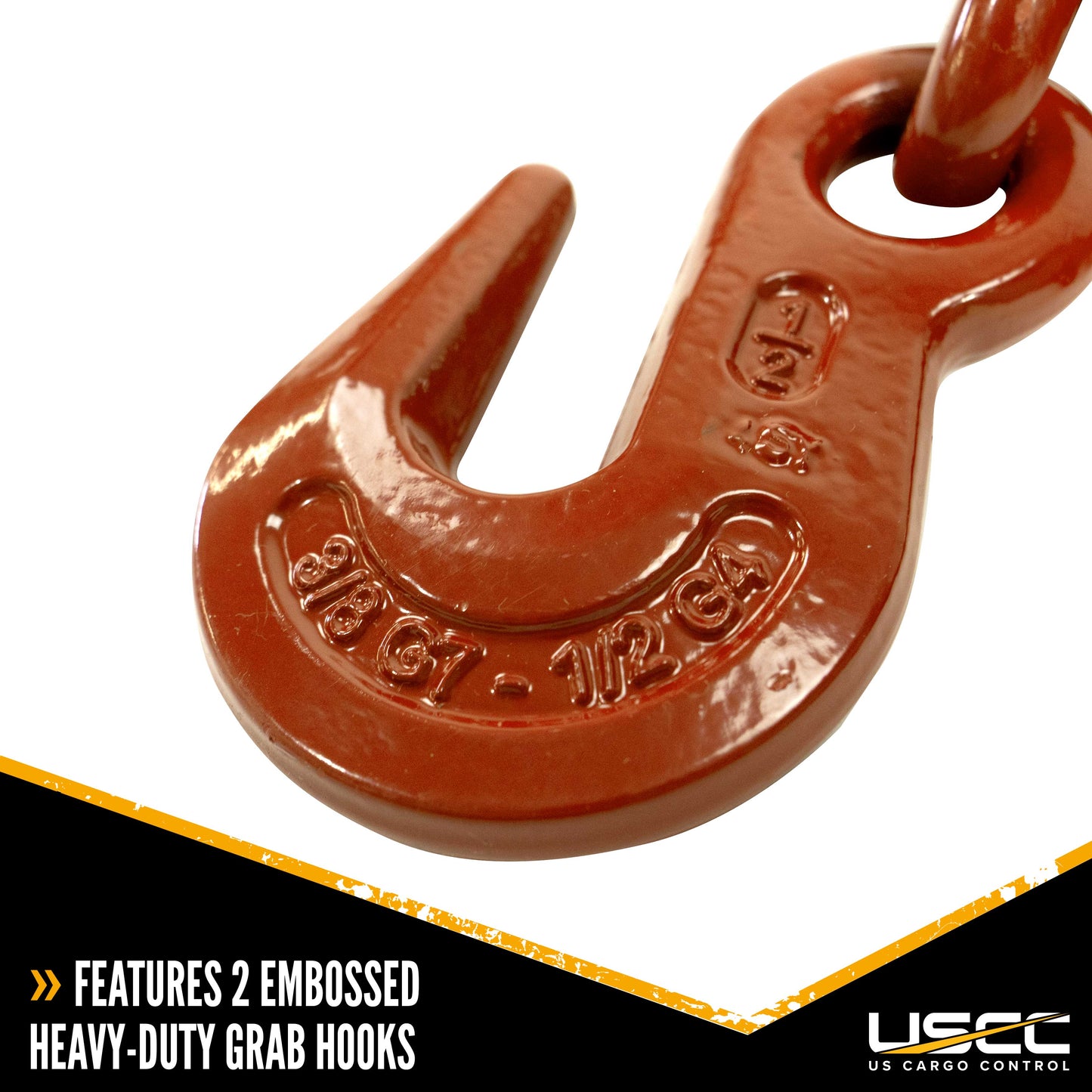 38 inch 12 inch CM Ratchet Chain Binder image 2 of 9