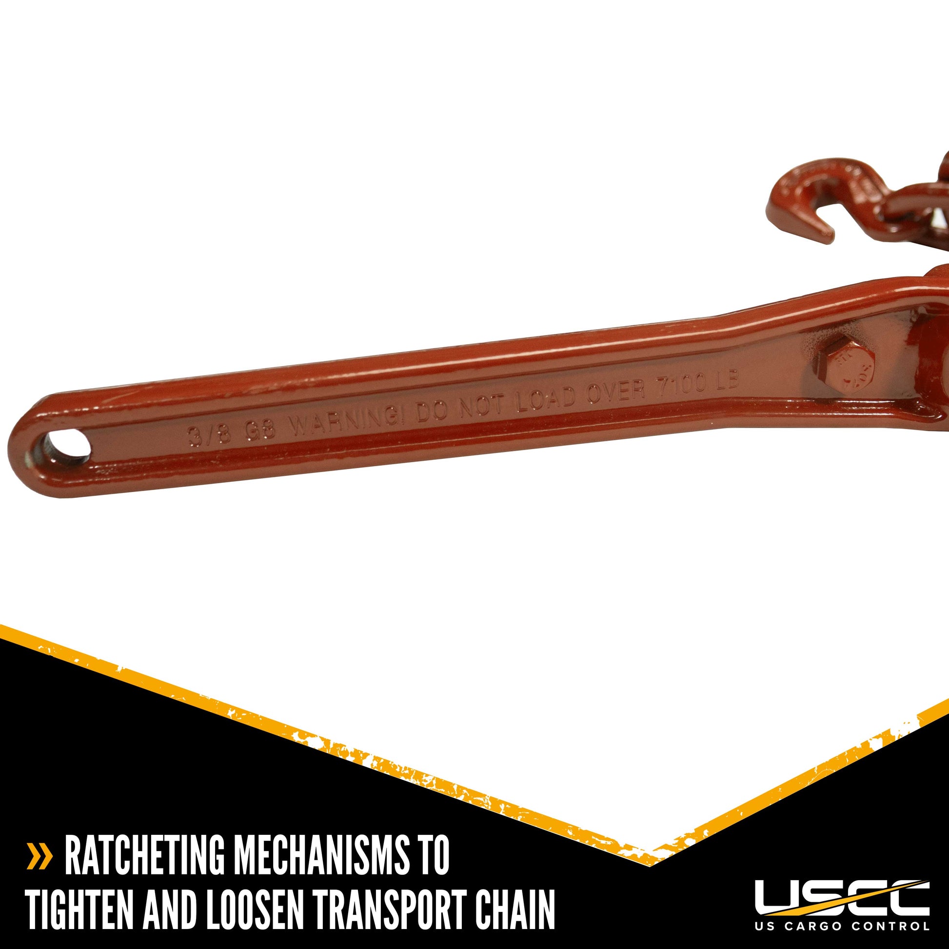 516 inch 38 inch CM Ratchet Chain Binder image 3 of 9