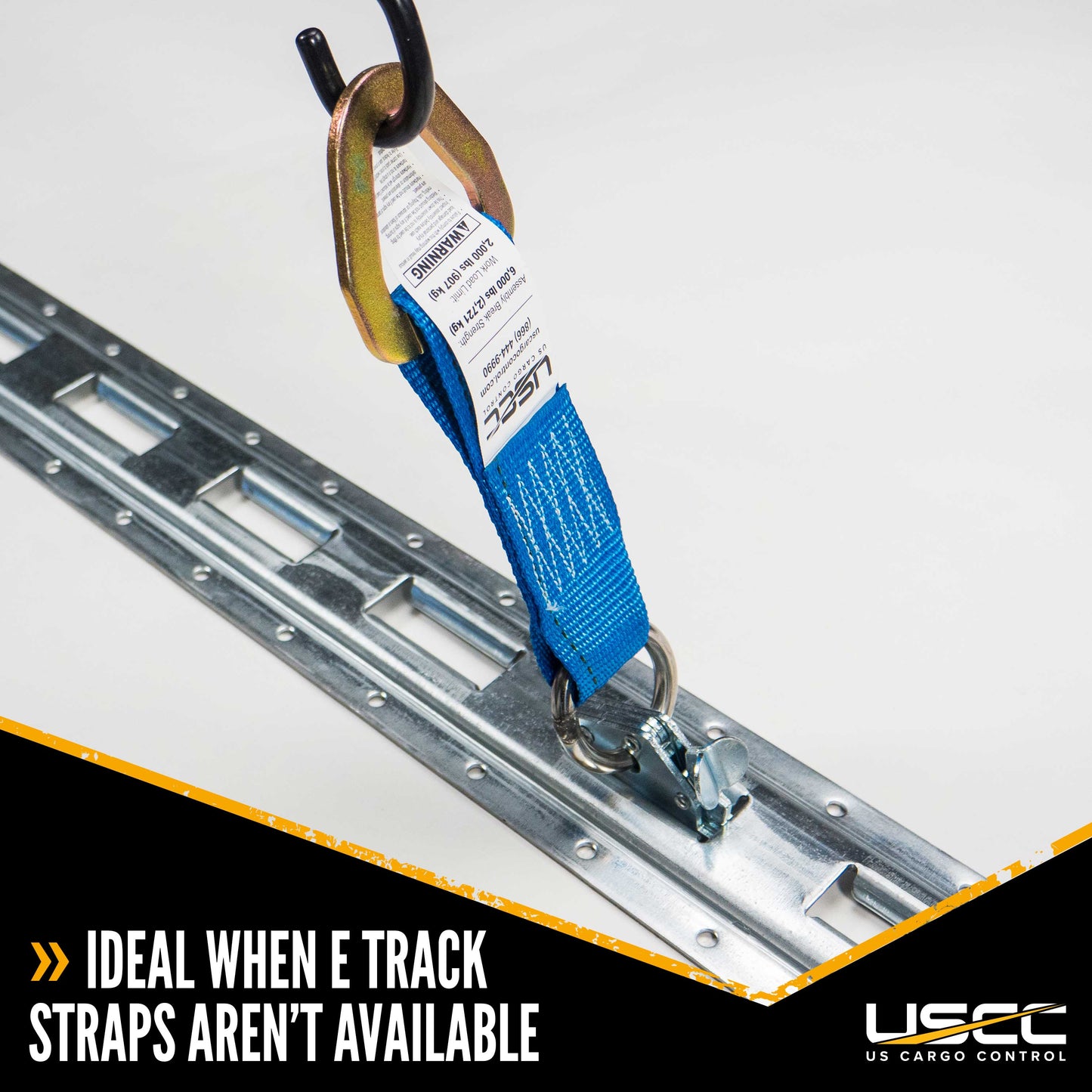 Heavy Duty 6 inch E Track Rope TieOff Blue image 6 of 7