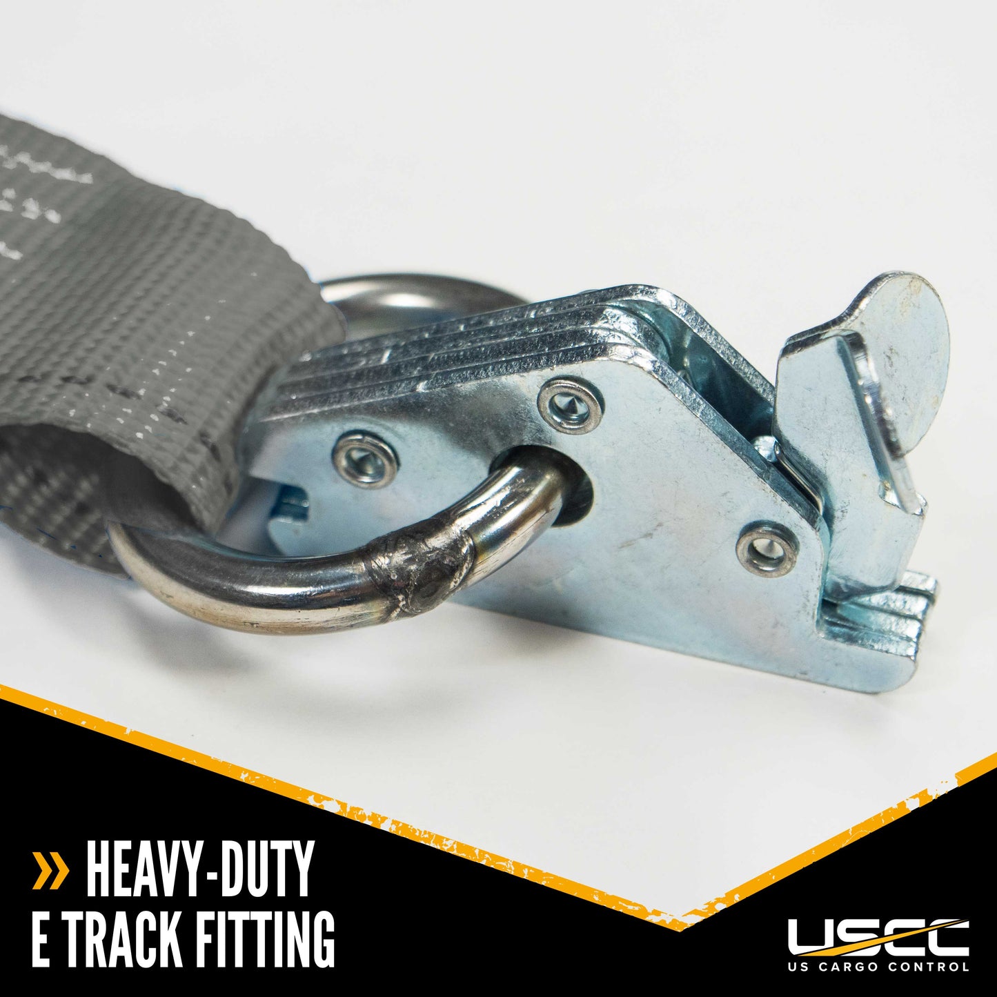 Heavy Duty 6 inch E Track Rope TieOff Gray image 3 of 7