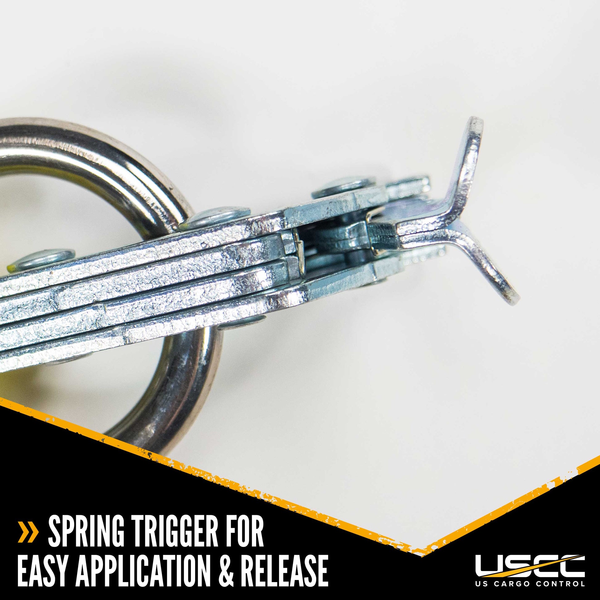 Heavy Duty 6 inch E Track Rope TieOff Gray image 4 of 7