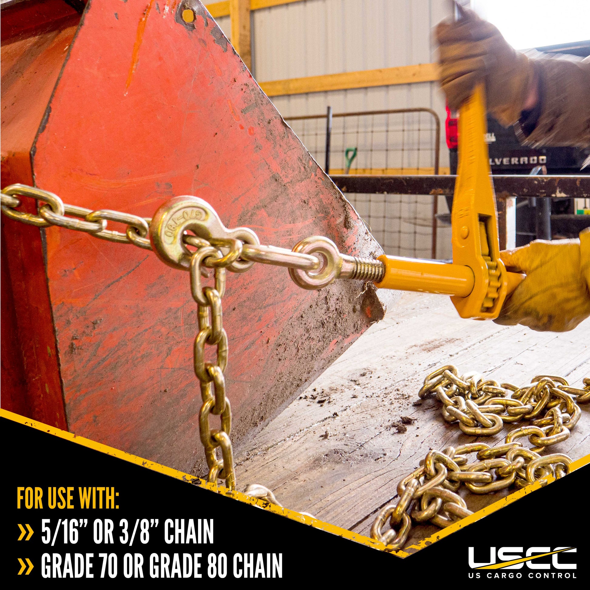 516 inch 38 inch Peerless Ratchet Binder Plus Loadbinder image 5 of 9