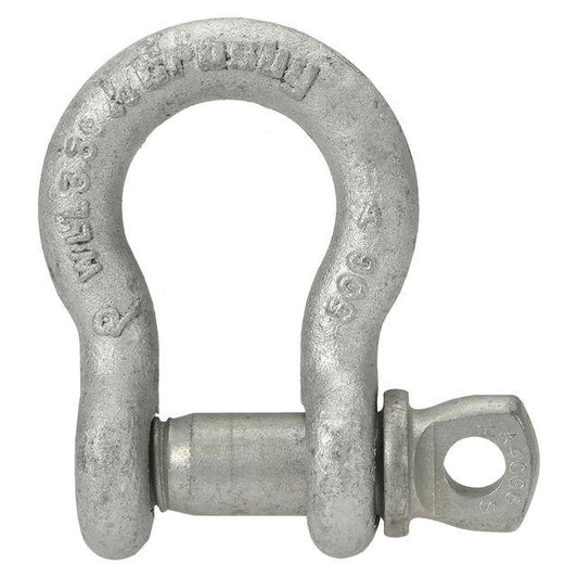 Crosby&reg Anchor Shackle Screw Pin 118 inch G209A 15 Ton image 1 of 2