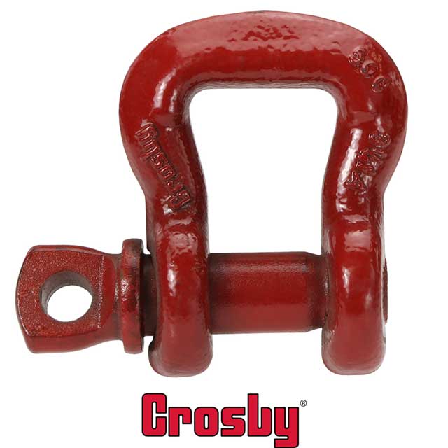 Crosby&reg Sling Saver Shackle Screw Pin 2 inch S253 875 Ton image 2 of 2