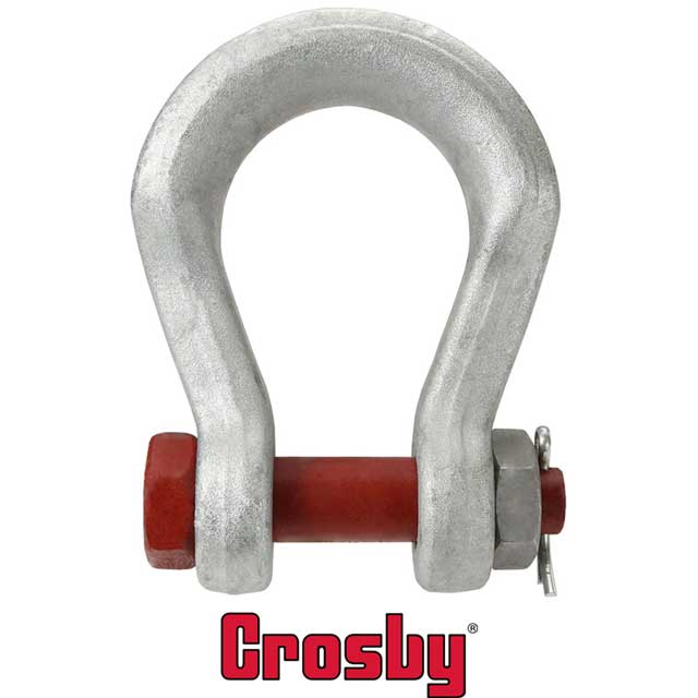 Crosby inchWide Body inch Sling Shackles G2160 75 Ton image 2 of 2