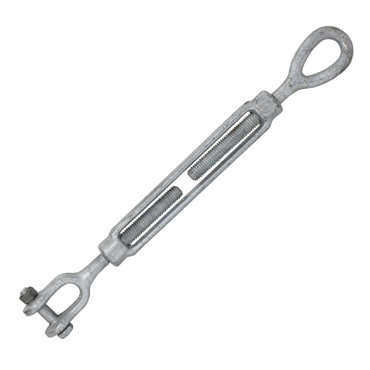 58 inch x 12 inch Crosby Jaw & Eye Galvanized Turnbuckle HG227 image 1 of 2