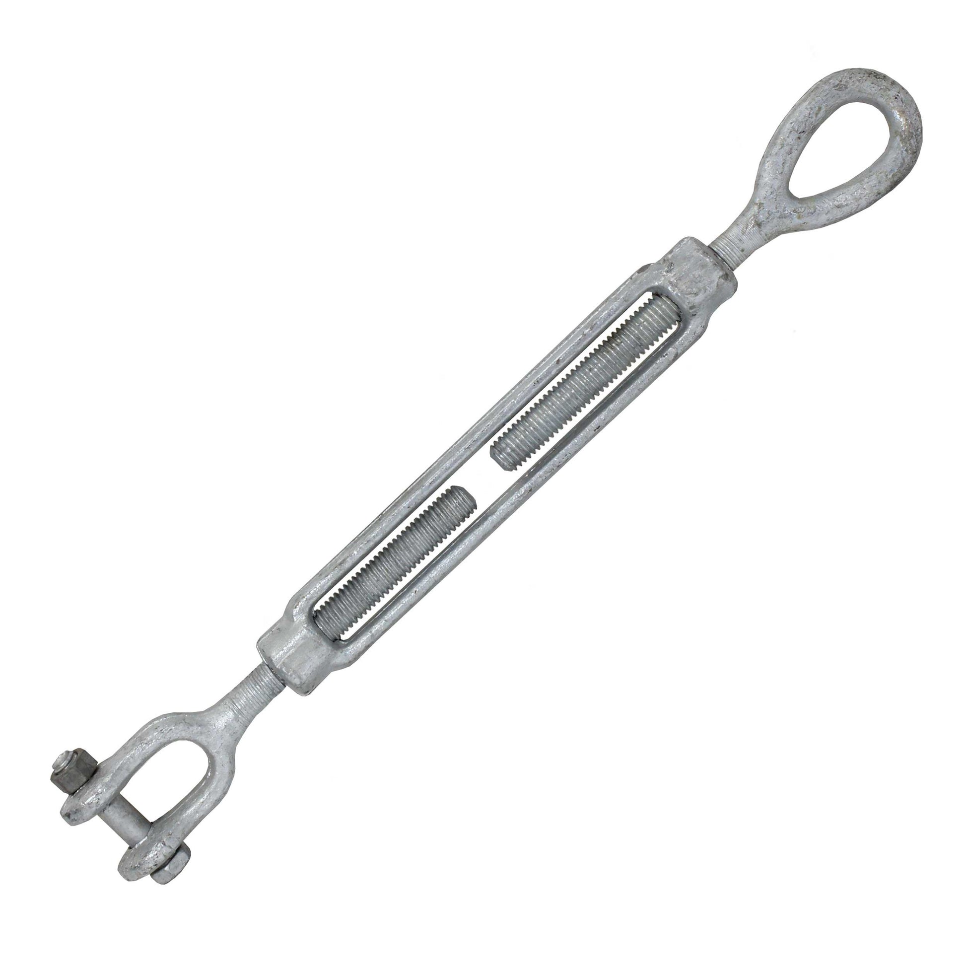 58 inch x 12 inch Crosby Jaw & Eye Galvanized Turnbuckle HG227 image 1 of 2